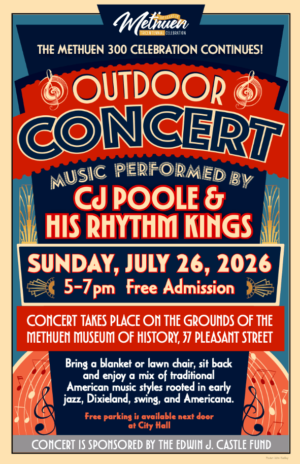 CJ Poole & His Rhythm Kings concert flyer